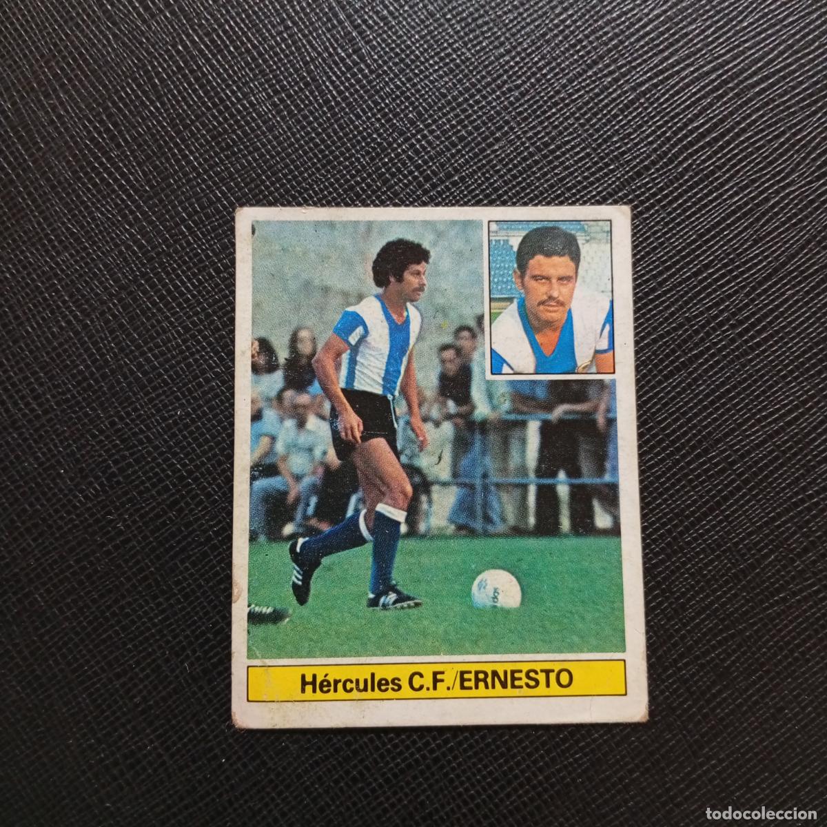 Cromos de F&uacute;tbol: ERNESTO HERCULES ESTE 1981 1982 CROMO FUTBOL LIGA 81 82 - DESPEGADO - A18 PG127