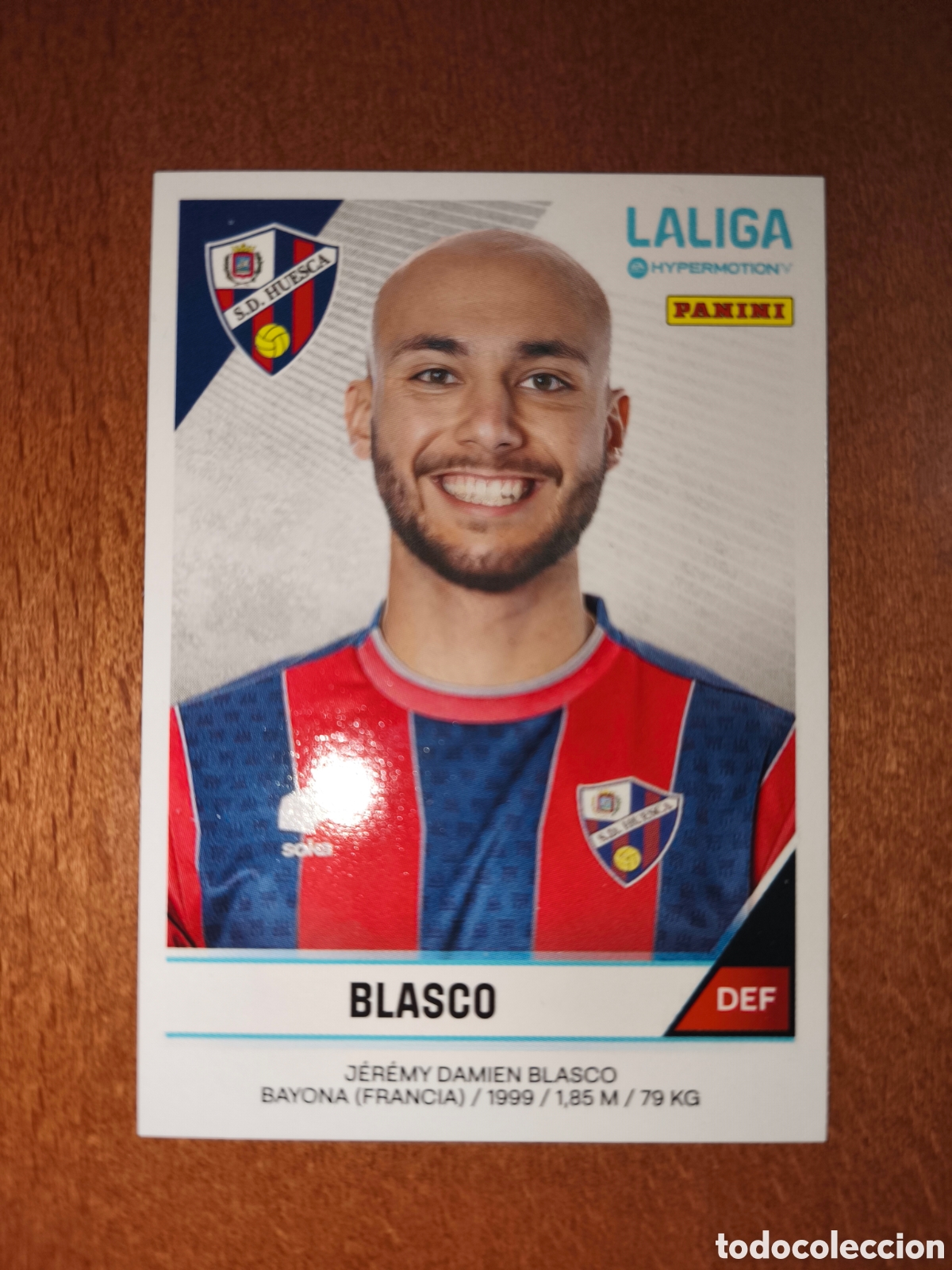 Cromos de F&uacute;tbol: Blasco n&deg;257 Laliga Hypermotion 24/25 Huesca