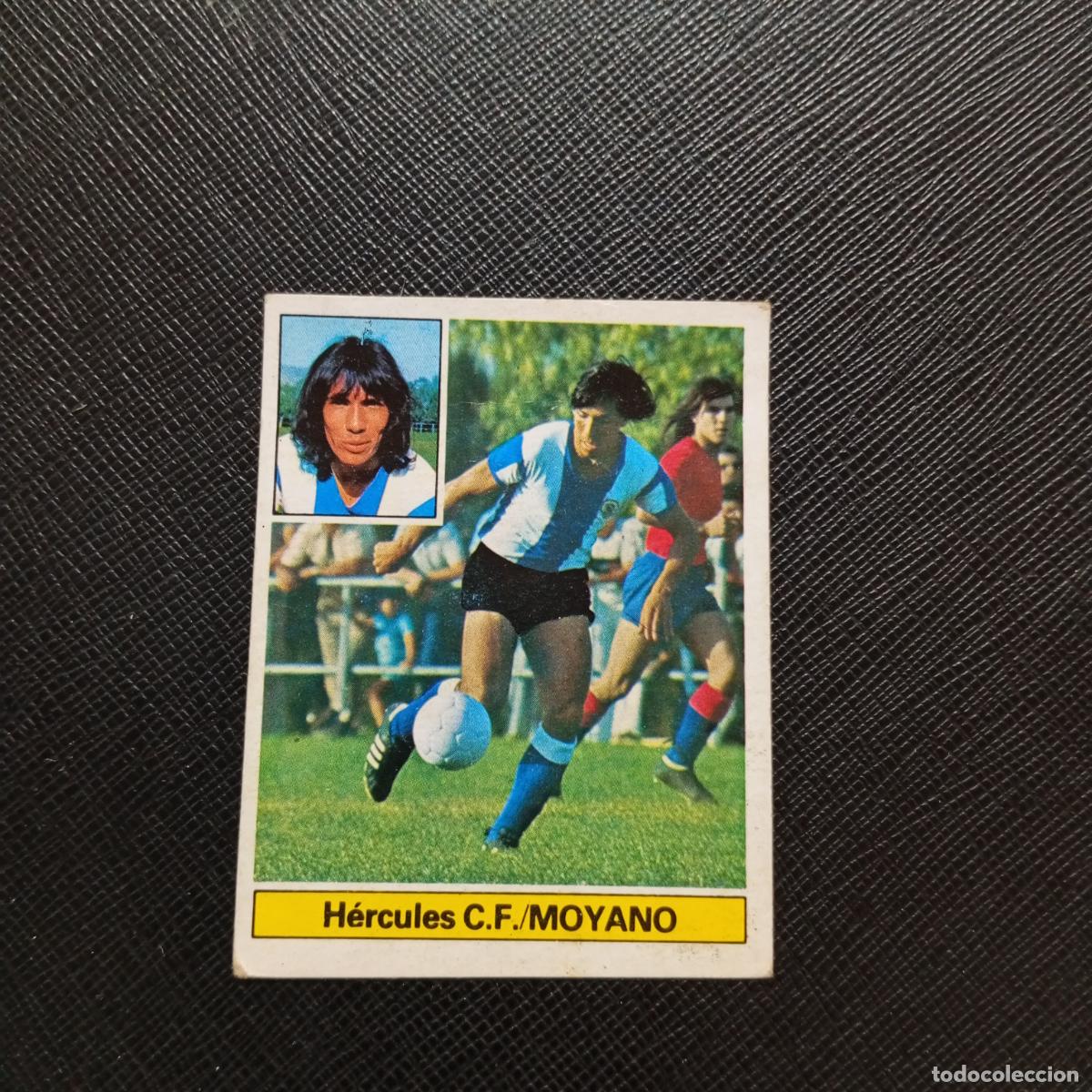 Cromos de F&uacute;tbol: MOYANO HERCULES ESTE 1981 1982 CROMO FUTBOL LIGA 81 82 - DESPEGADO - A18 PG127