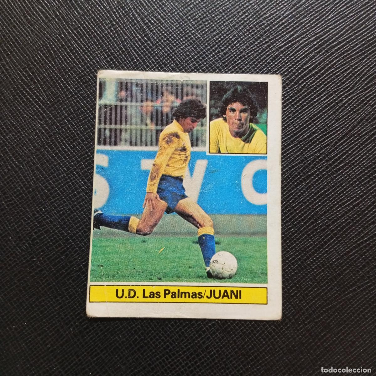 Cromos de F&uacute;tbol: JUANI LAS PALMAS ESTE 1981 1982 CROMO FUTBOL LIGA 81 82 - DESPEGADO - A18 PG127