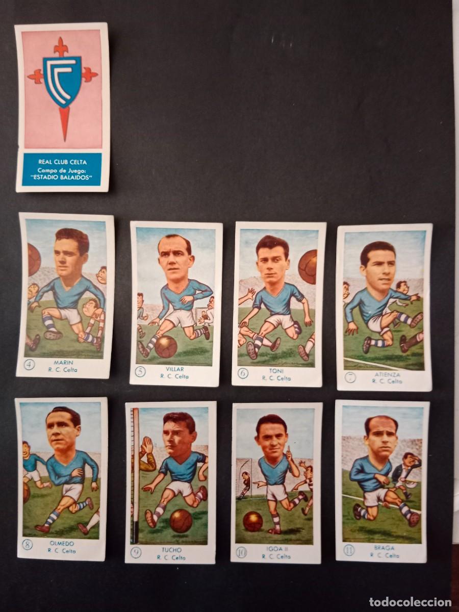 Cromos de Futebol: CROMOS GRAFICAS EXCELSIOR CAMPEONATO DE FUTBOL 1958 1959 58 59 PIDE TUS FALTAS - CELTA DE VIGO