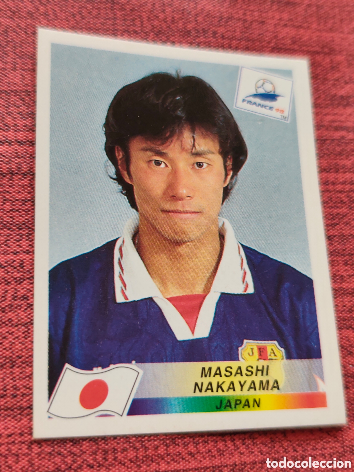 Cromos de F&uacute;tbol: 528 NAKAYAMA JAPON FRANCE FRANCIA 98 PANINI