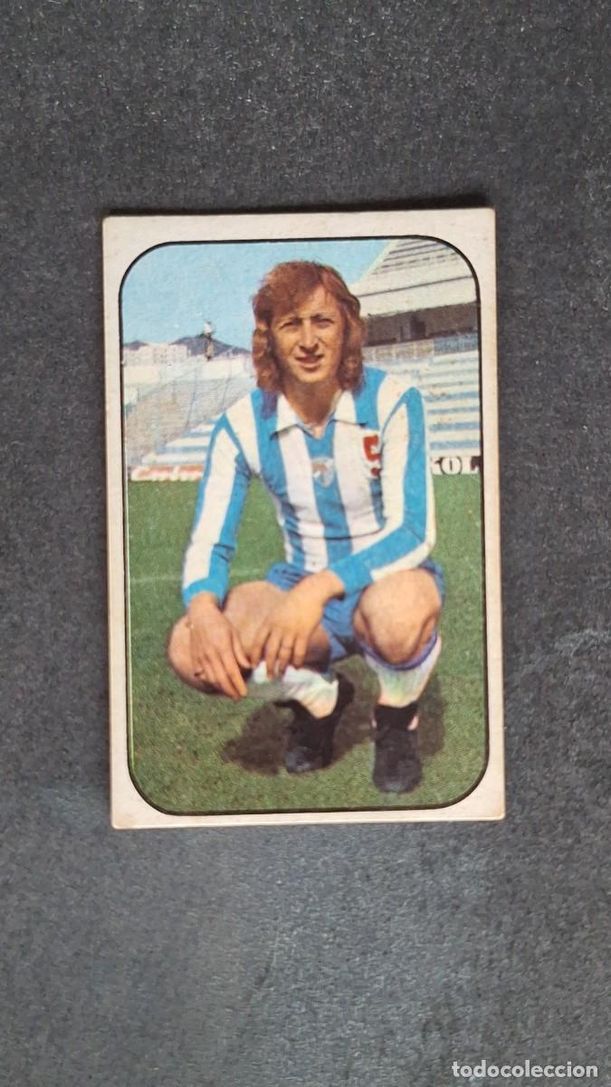 Cromos de F&uacute;tbol: L2 VOLTAIRE GARCIA MALAGA C. F. LIGA ESTE 1976 1977 76 77 NUNCA PEGADO SIN PEGAR