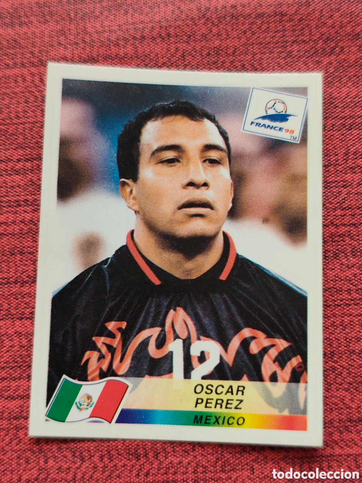 Cartes &agrave; collectionner de Football: 370 OSCAR PEREZ MEXICO FRANCE FRANCIA 98 PANINI