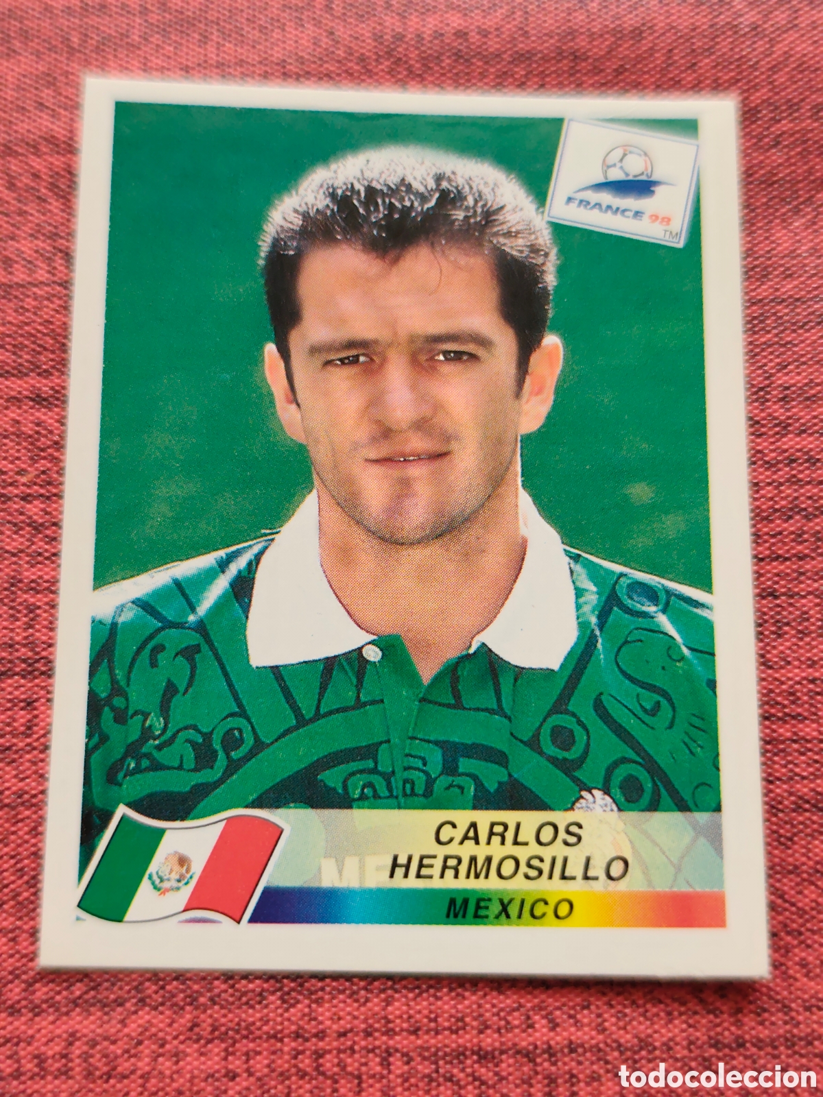 Cartes &agrave; collectionner de Football: 366 HERMOSILLO M&Eacute;XICO FRANCE FRANCIA 98 PANINI
