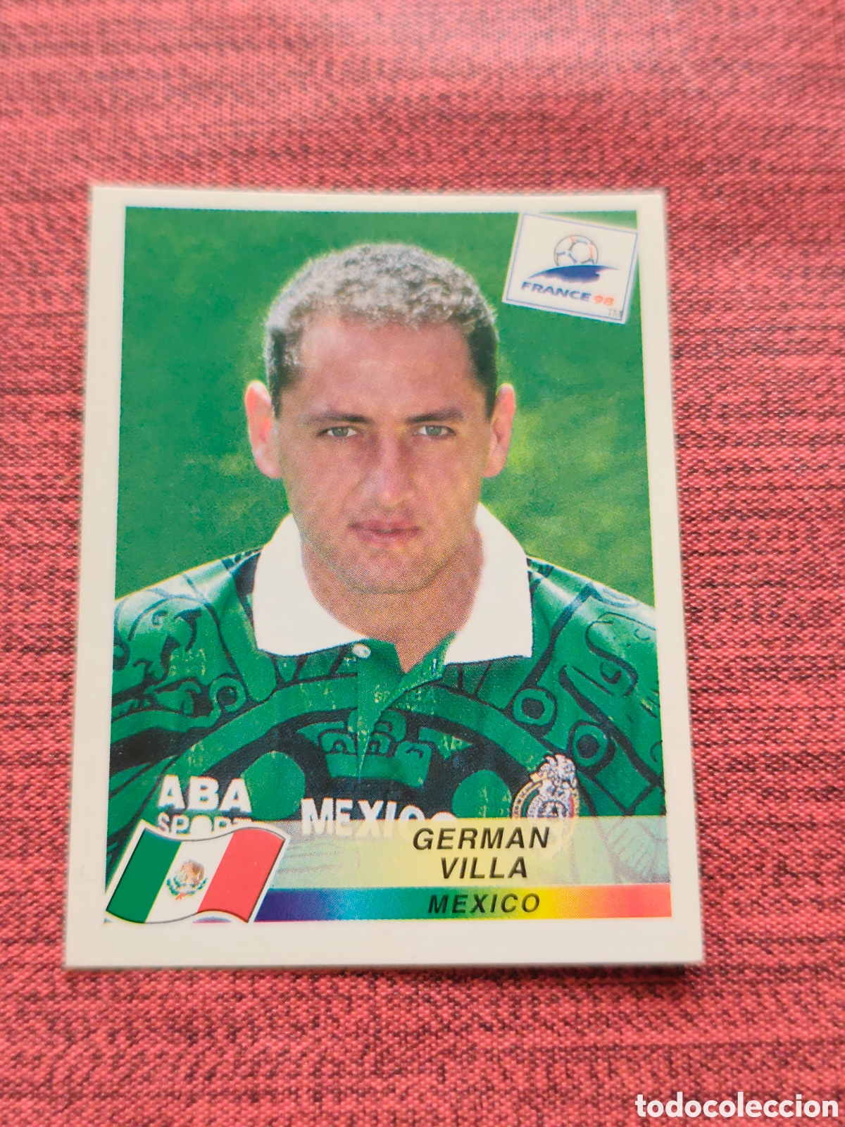 Cartes &agrave; collectionner de Football: 365 GERM&Aacute;N VILLA M&Eacute;XICO FRANCE FRANCIA 98 PANINI