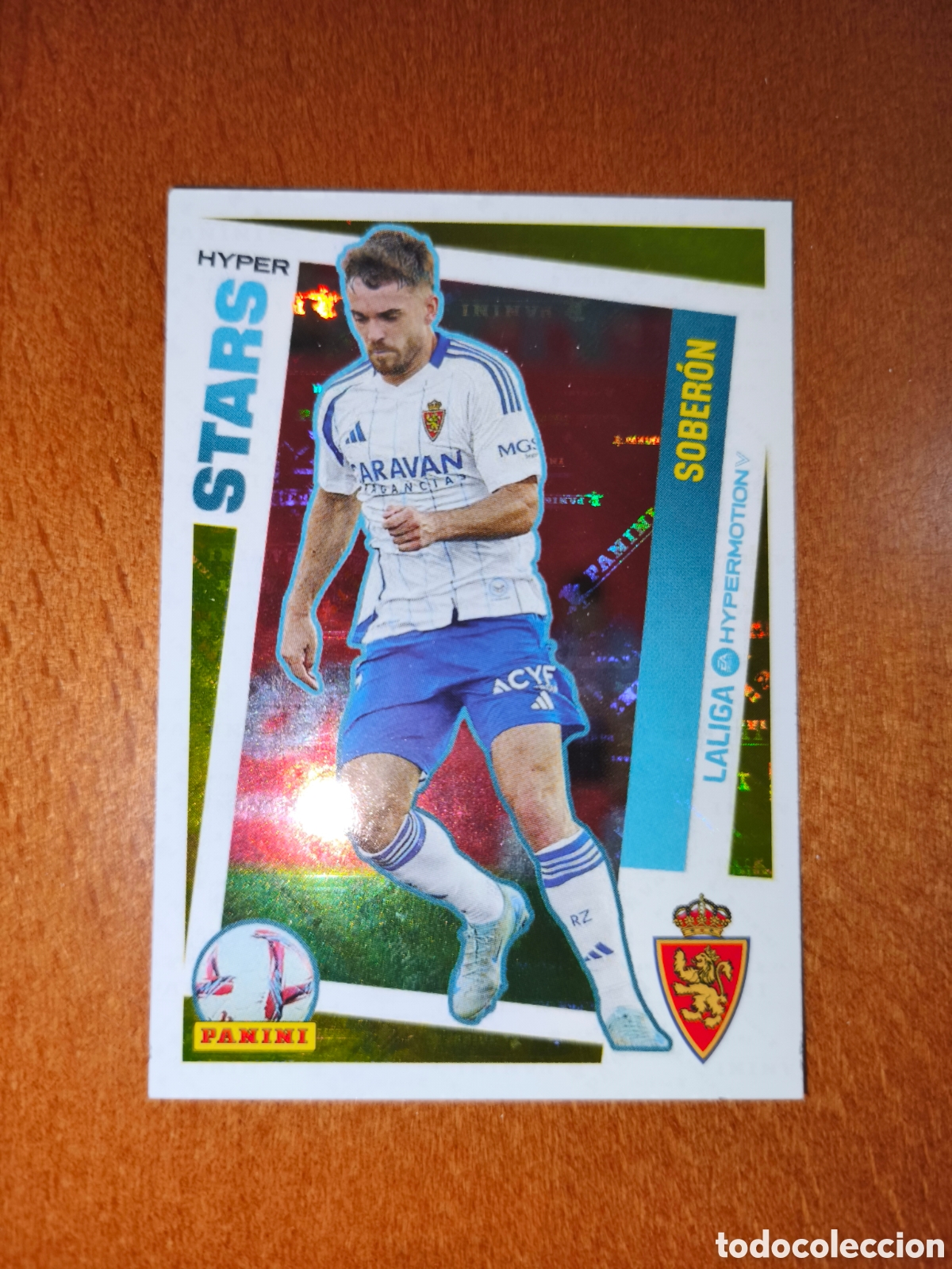 Cartes &agrave; collectionner de Football: Soberon n&deg;463 HYPER STARS Laliga Hypermotion 24/25 Real Zaragoza