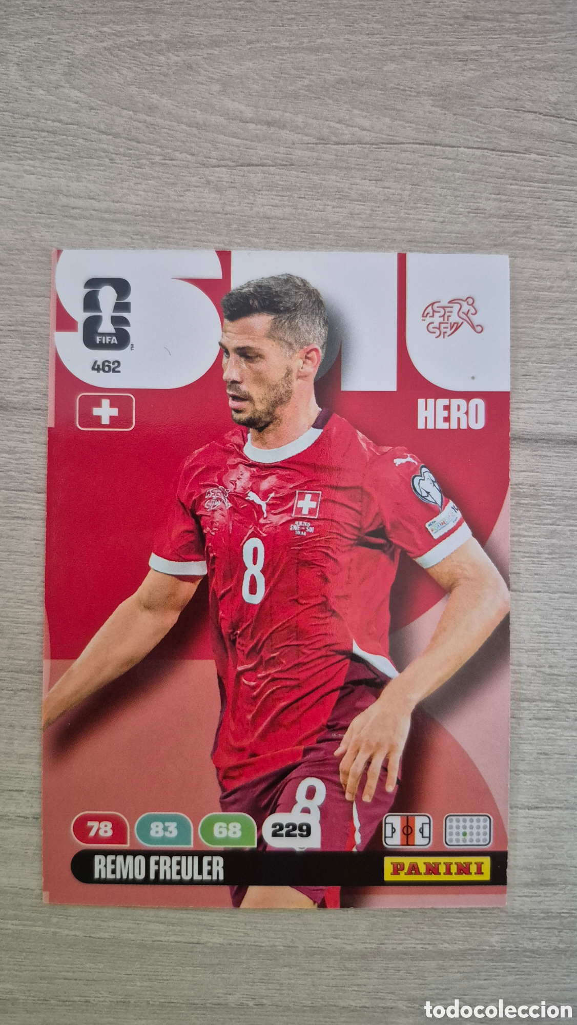 Football Stickers: N&deg;462 Suiza Remo Freuler Adrenalyn FIFA World Cup 2026