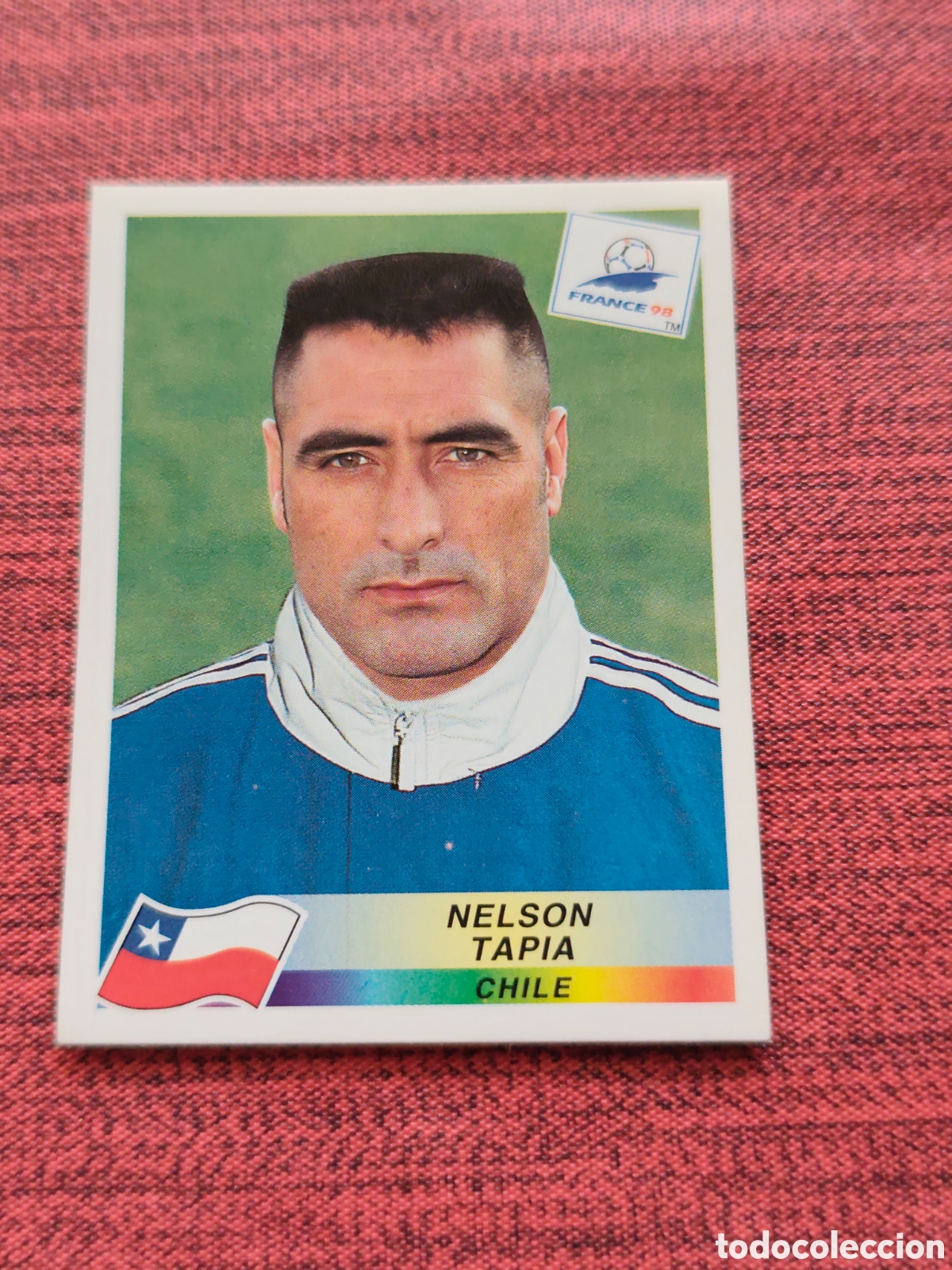 Cromos de F&uacute;tbol: 104 NELSON TAPIA CHILE FRANCE FRANCIA 98 PANINI