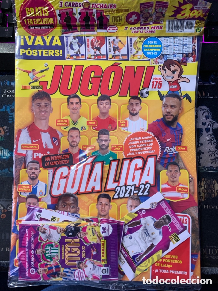 Cartes &agrave; collectionner de Football: REVISTA JUGON 175 PRECINTADA