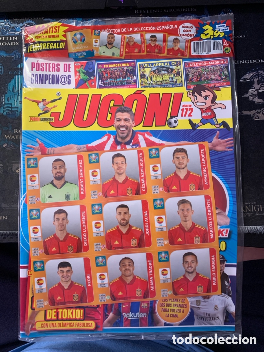 Cartes &agrave; collectionner de Football: REVISTA JUGON 172 PRECINTADA