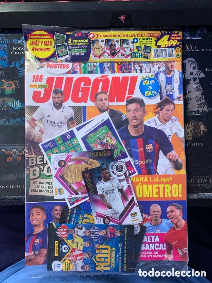 Cartes &agrave; collectionner de Football: REVISTA JUGON 186 PRECINTADA