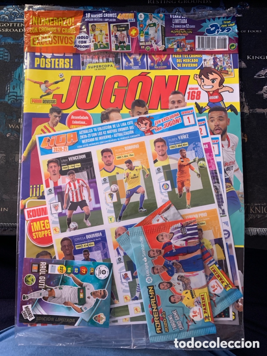 Cromos de Futebol: REVISTA JUGON 168 PRECINTADA