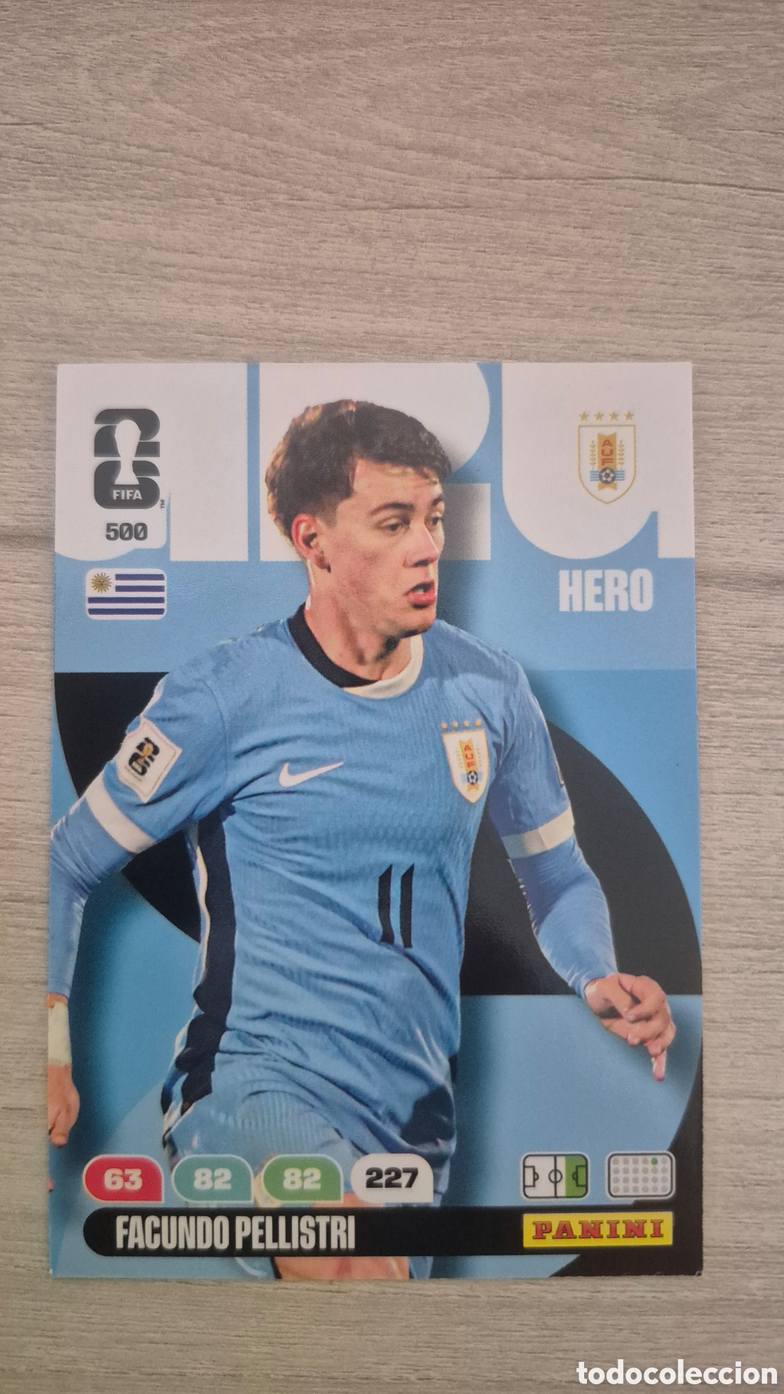 Cromos de Futebol: N&deg;500 Uruguay Facundo Pellistri Adrenalyn FIFA World Cup 2026