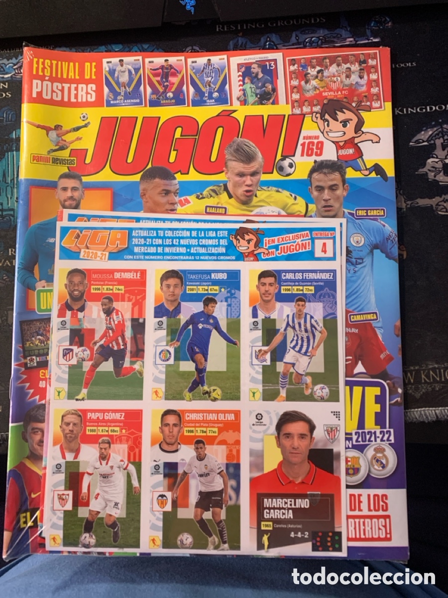 Cromos de Futebol: REVISTA JUGON 169 PRECINTADA