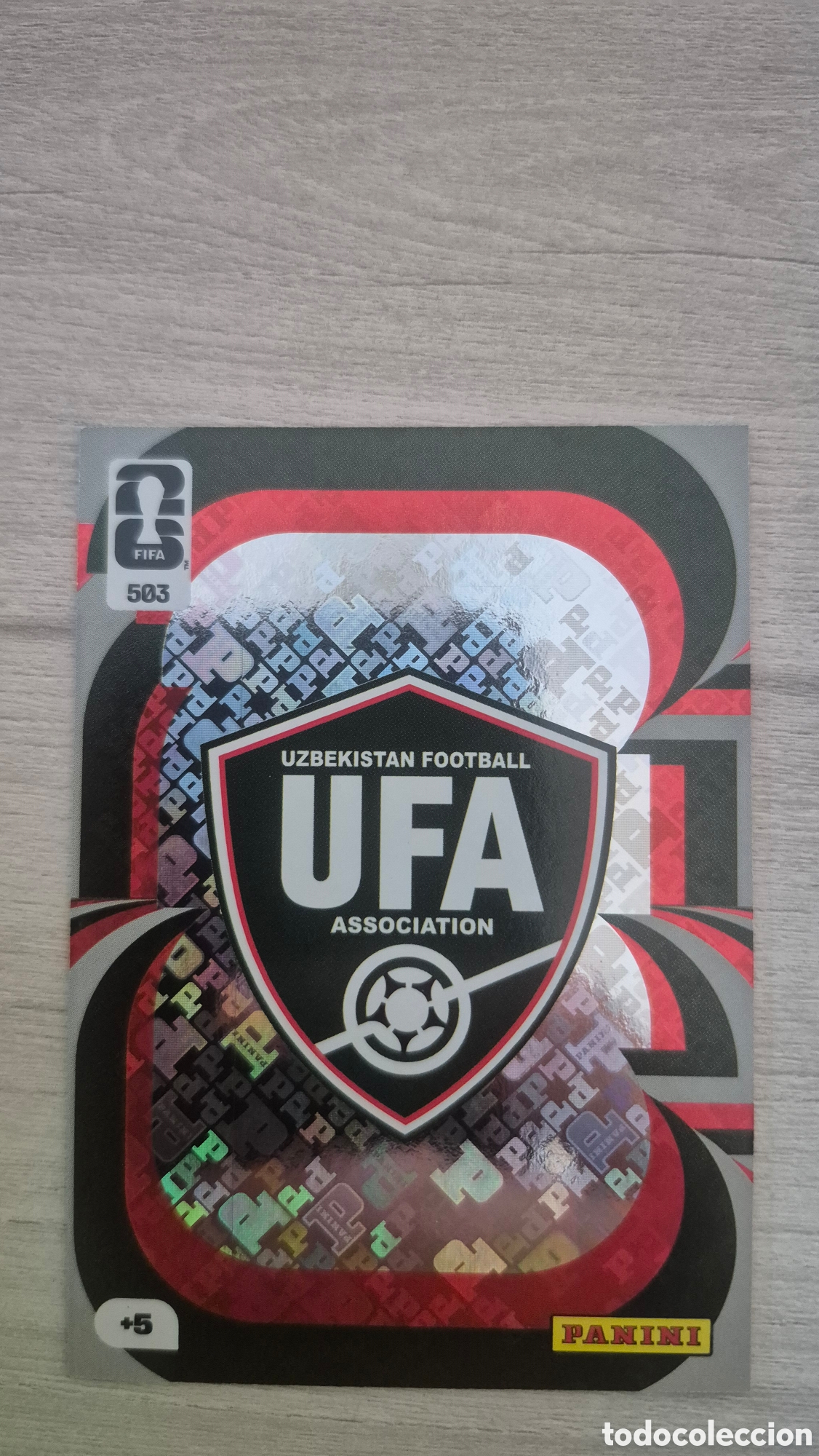 Cromos de F&uacute;tbol: N&deg;503 Escudo Uzbekistan Adrenalyn FIFA World Cup 2026