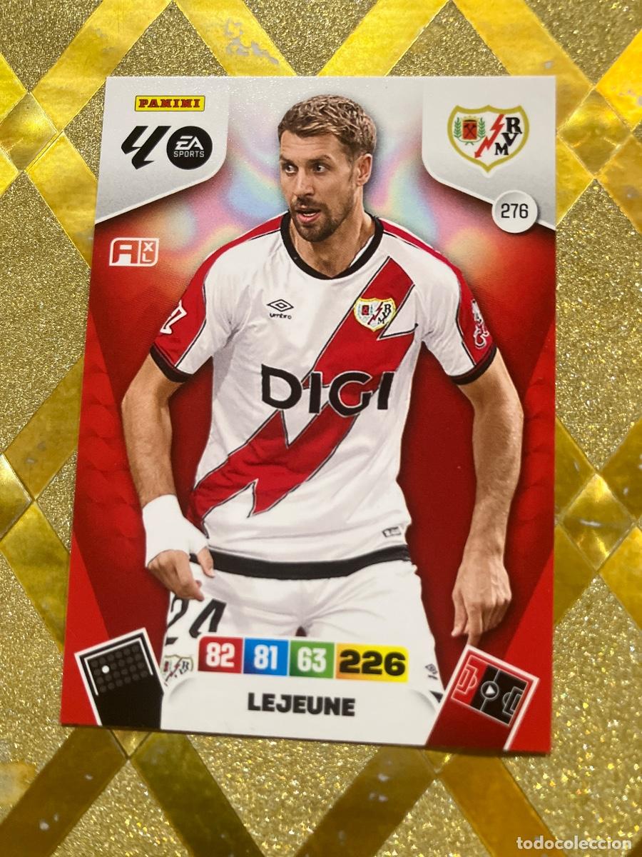 Cromos de f&uacute;tbol: CROMO DE FUTBOL NUMERO 276 LEJEUNE RAYO VALLECANO ADRENALYN XL 2025 2026 PANINI !