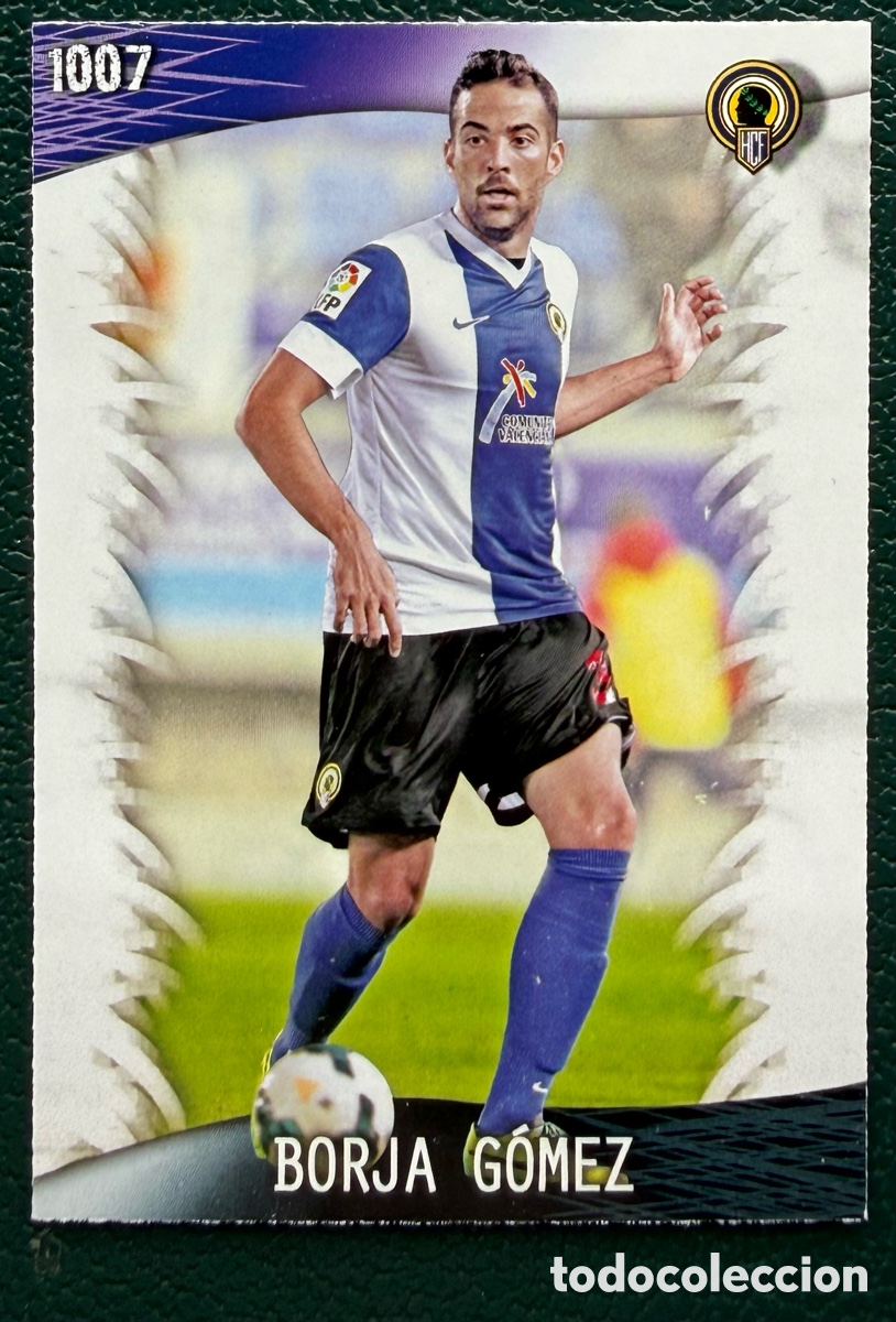 Fu&szlig;ball-Sticker: 1007 BORJA GOMEZ HERCULES CF FICHAS ALBUM MUNDICROMO 2013 2014 13 14
