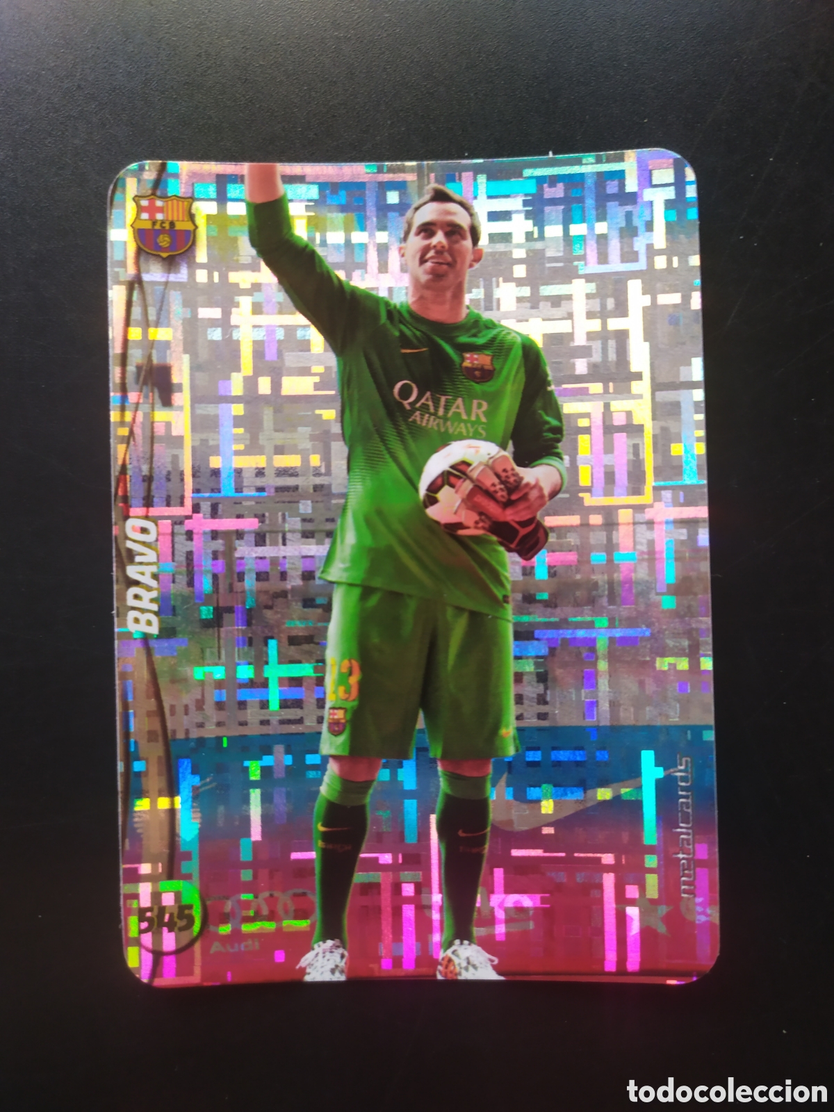 Cromos de F&uacute;tbol: Mundicromo fichas Liga 2014 2015 14 15 Bravo top brillo tetris n&deg; 545 Barcelona