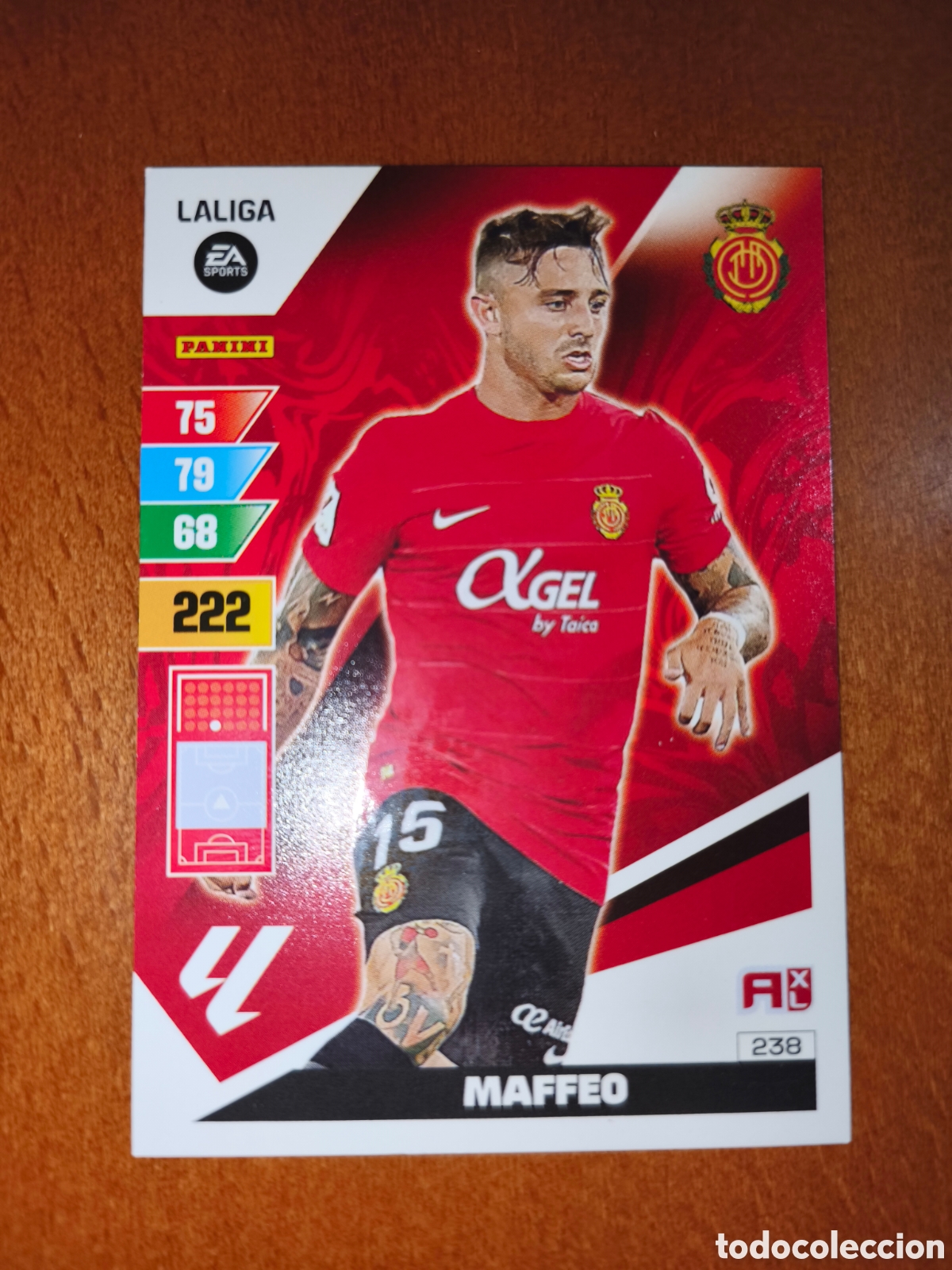Football Stickers: Maffeo n&deg;238 Adrenalyn XL 23/24 Mallorca