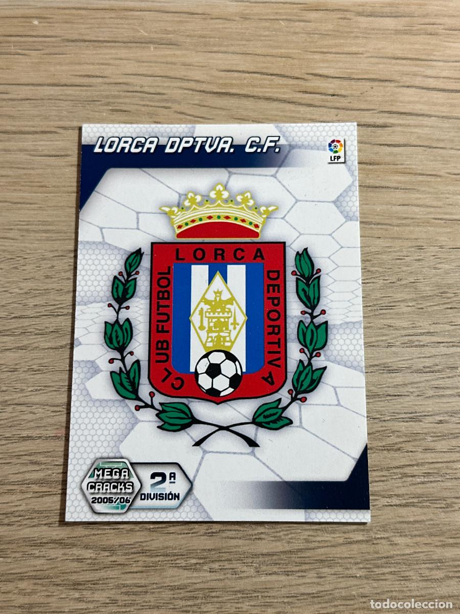Fu&szlig;ball-Sticker: ESCUDO N&ordm; 435 LORCA 2&ordf; DIVISION 2005 2006 PANINI MEGACRACKS 05 06