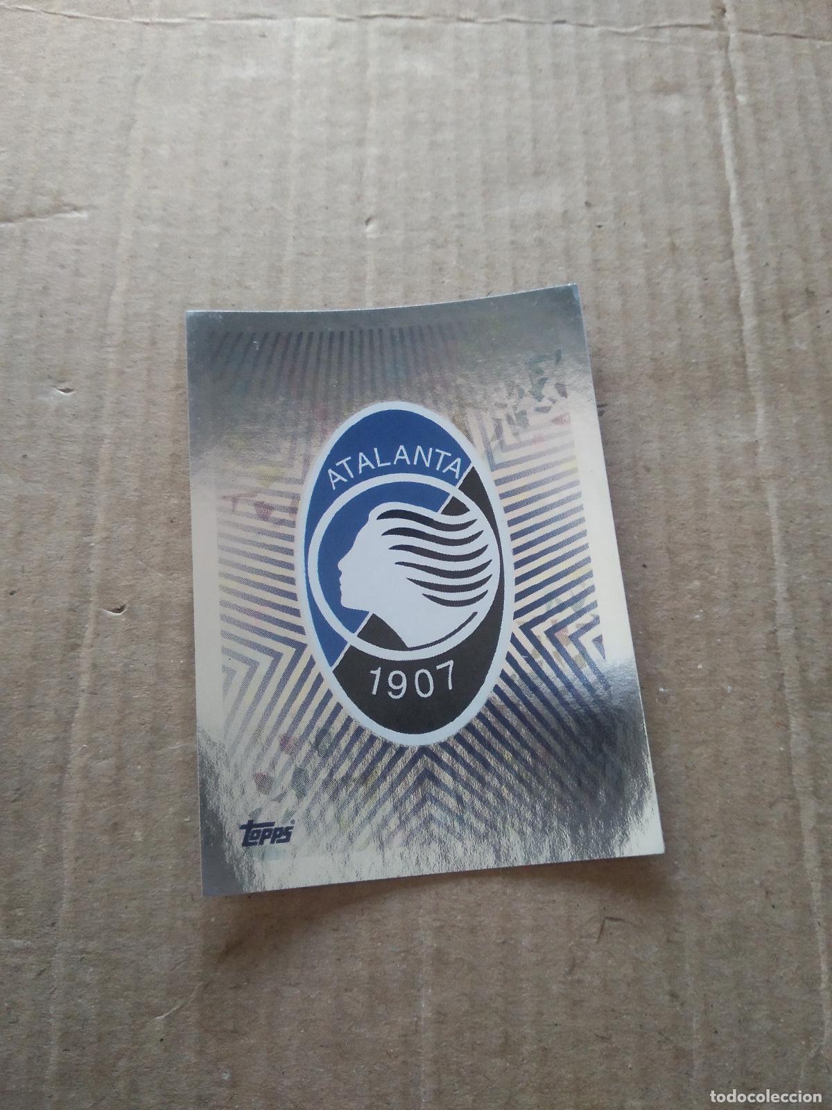 Cromos de F&uacute;tbol: 4 ESCUDO ATALANTA CROMO FUTBOL TOPPS 19-20 UEFA CHAMPIONS LEAGUE 2019-2020