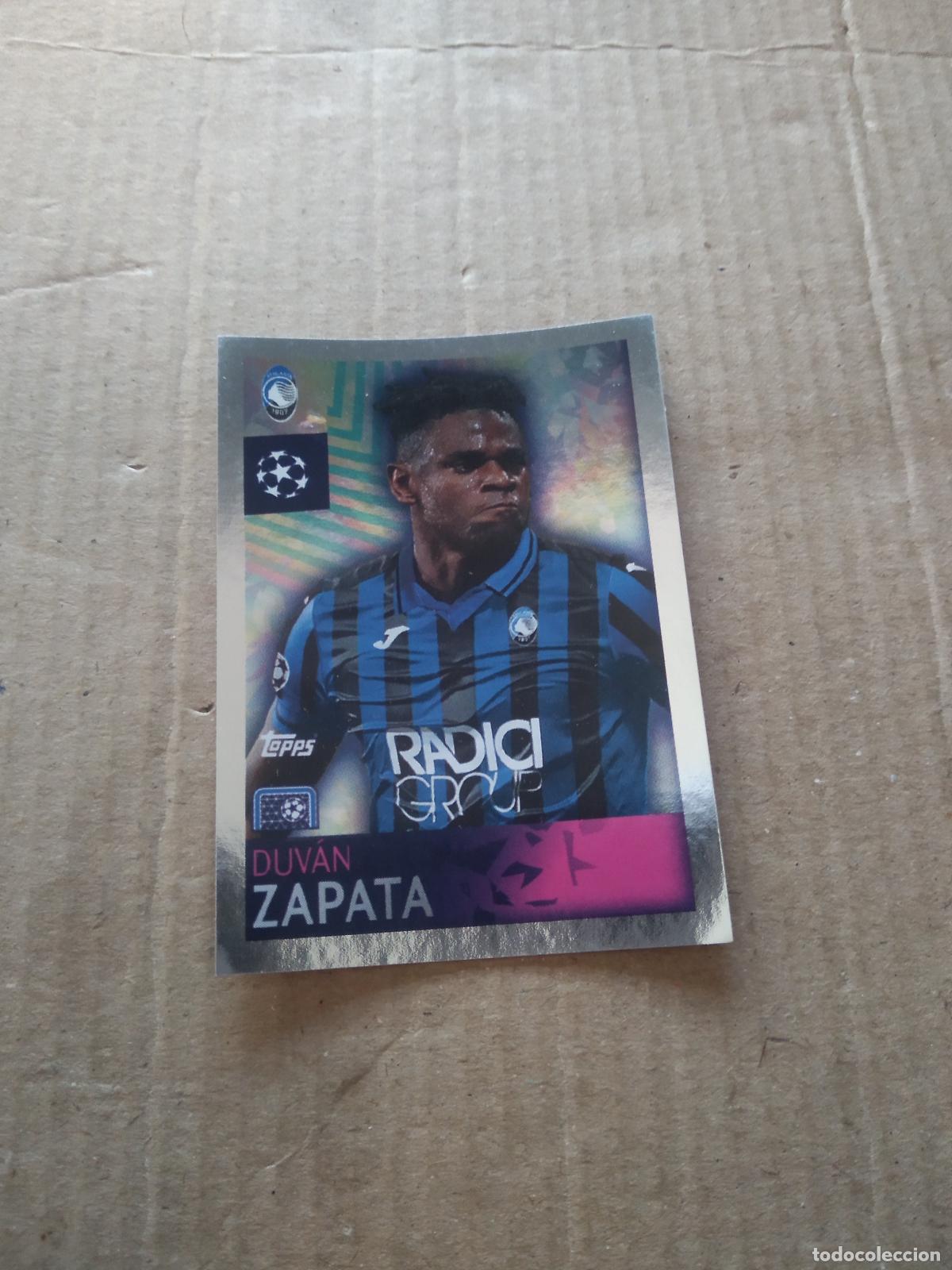 Cromos de F&uacute;tbol: 6 DUVAN ZAPATA ATALANTA CROMO FUTBOL TOPPS 19-20 UEFA CHAMPIONS LEAGUE 2019-2020
