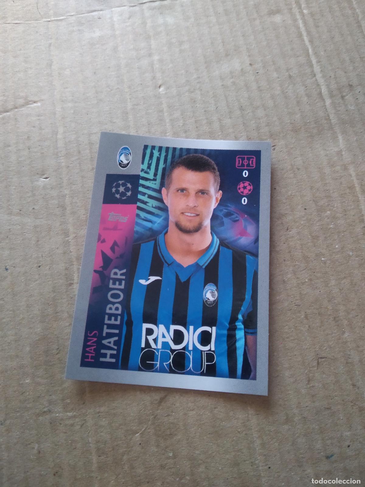 Cromos de F&uacute;tbol: 8 HANS HATEBOER ATALANTA CROMO FUTBOL TOPPS 19-20 UEFA CHAMPIONS LEAGUE 2019-2020