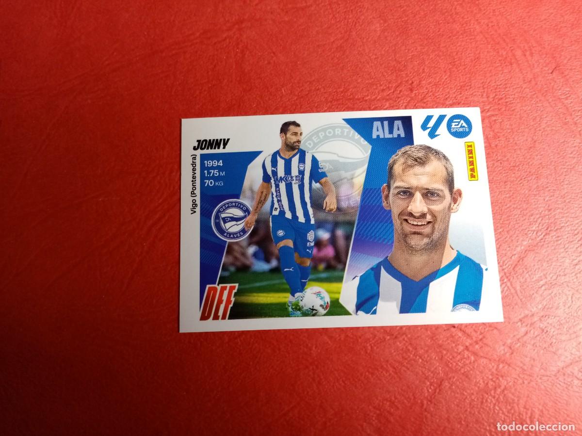 Cromos de f&uacute;tbol: N&ordm; 10 BIS JONNY, D ALAVES, LIGA ESTE 2025 2026 25 26 PANINI