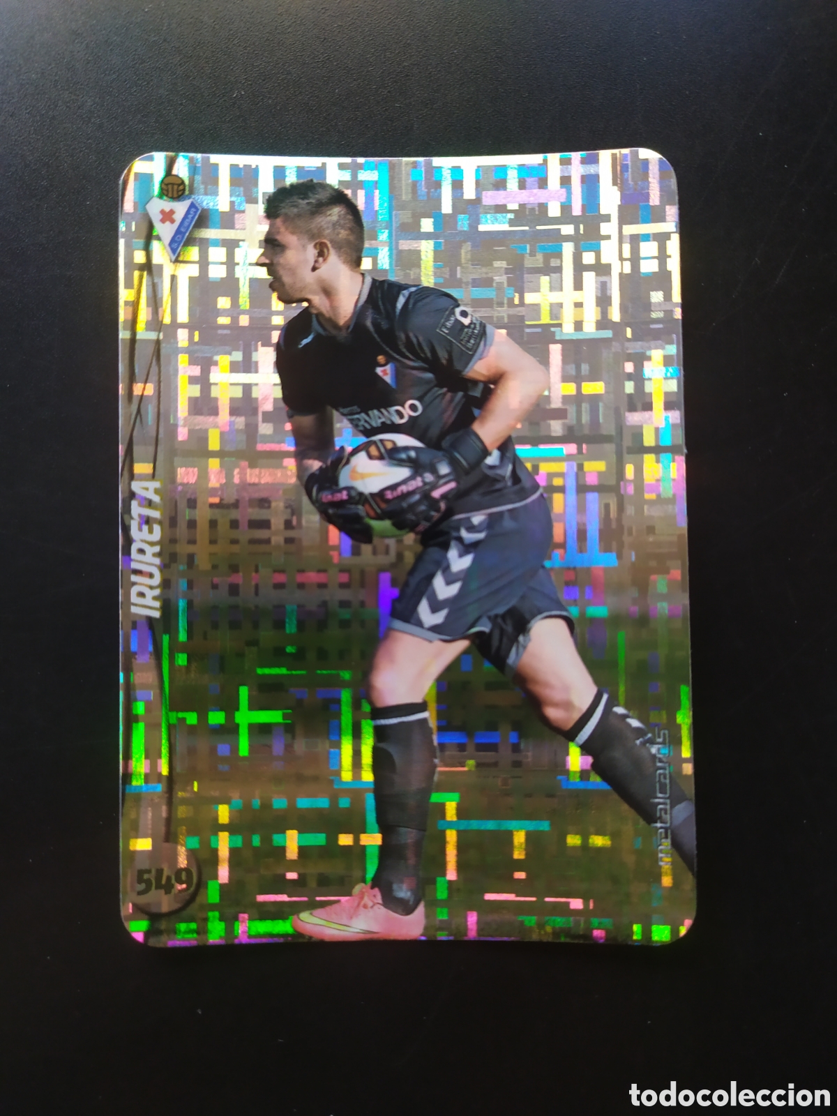 Cromos de F&uacute;tbol: Mundicromo fichas Liga 2014 2015 14 15 Irureta top brillo tetris n&deg; 549 Eibar