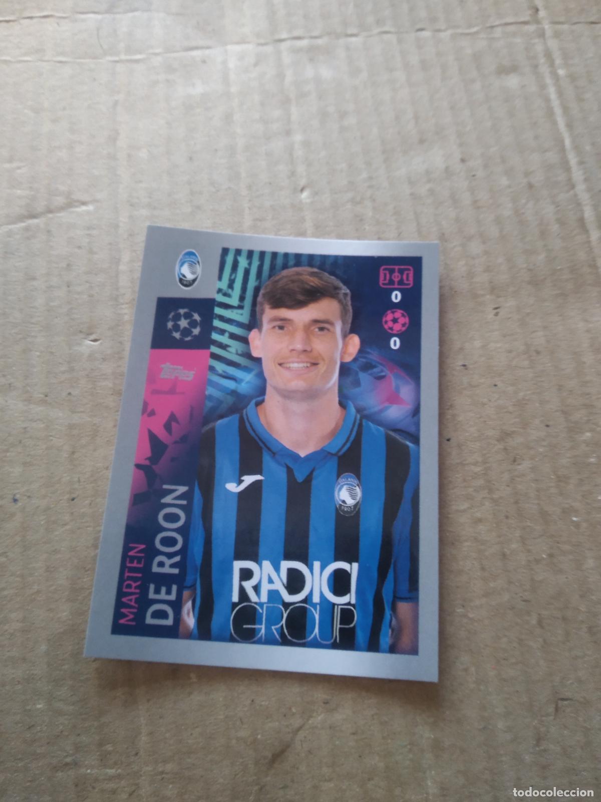 Cromos de F&uacute;tbol: 17 MARTEN DE ROON ATALANTA CROMO FUTBOL TOPPS 19-20 UEFA CHAMPIONS LEAGUE 2019-2020