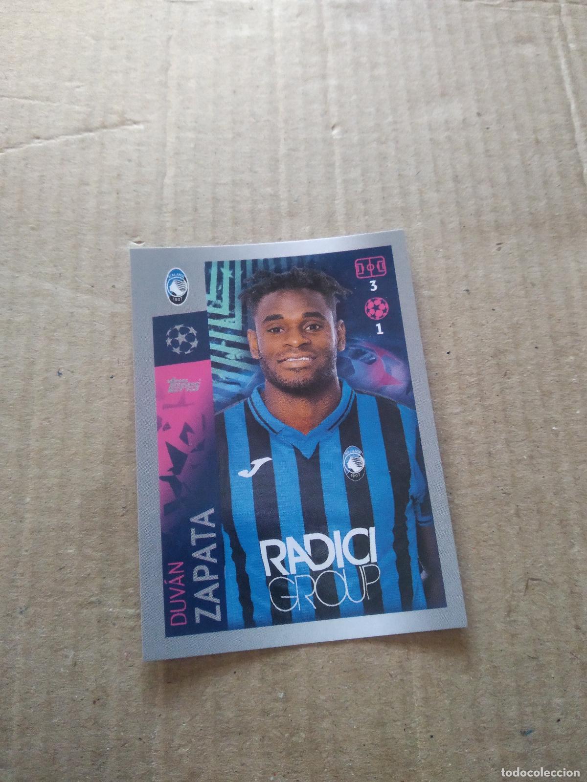 Cromos de F&uacute;tbol: 22 DUVAN ZAPATA ATALANTA CROMO FUTBOL TOPPS 19-20 UEFA CHAMPIONS LEAGUE 2019-2020