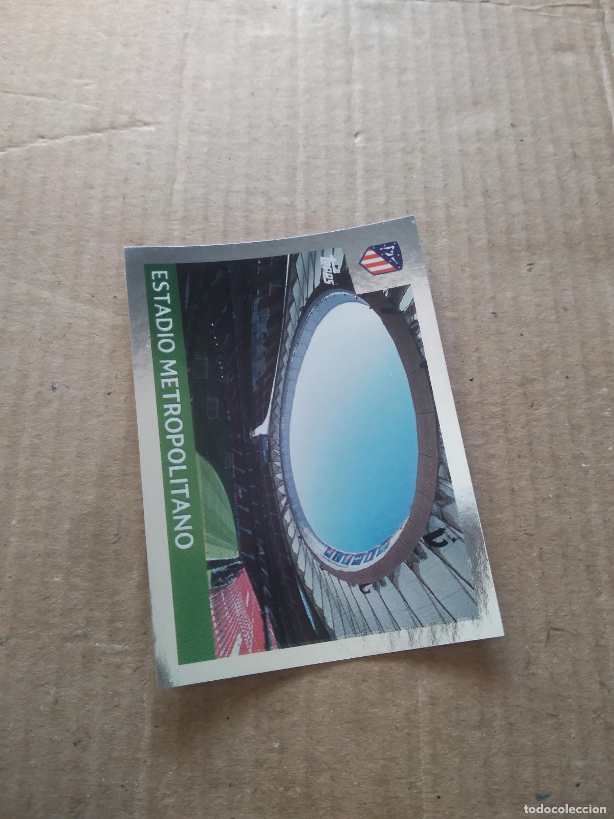 Cromos de F&uacute;tbol: 24 ESTADIO METROPOLITANO ATLETICO DE MADRID CROMO FUTBOL TOPPS 19-20 UEFA CHAMPIONS LEAGUE 2019-2020