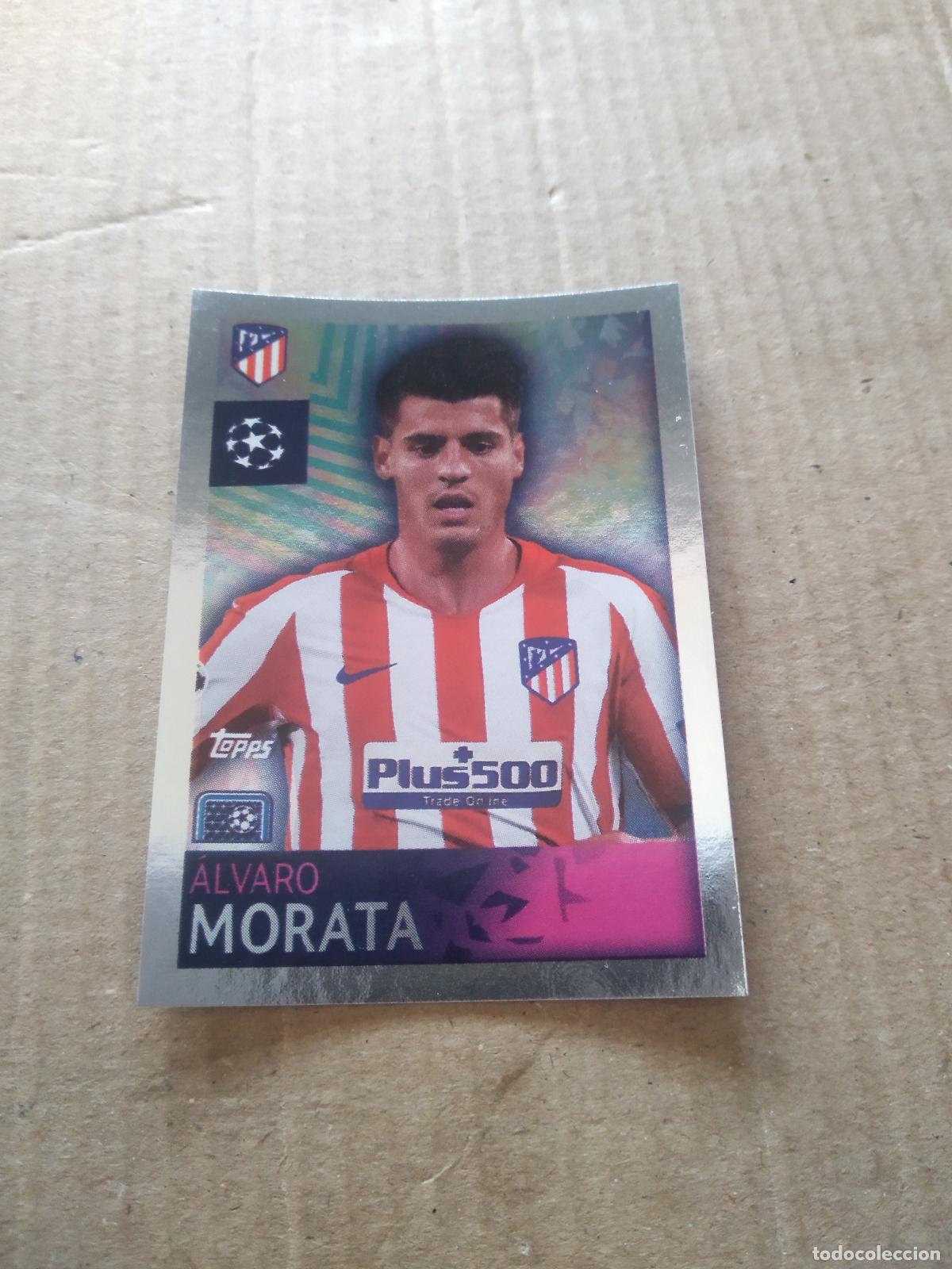 Cromos de F&uacute;tbol: 25 MORATA ATLETICO DE MADRID CROMO FUTBOL TOPPS 19-20 UEFA CHAMPIONS LEAGUE 2019-2020