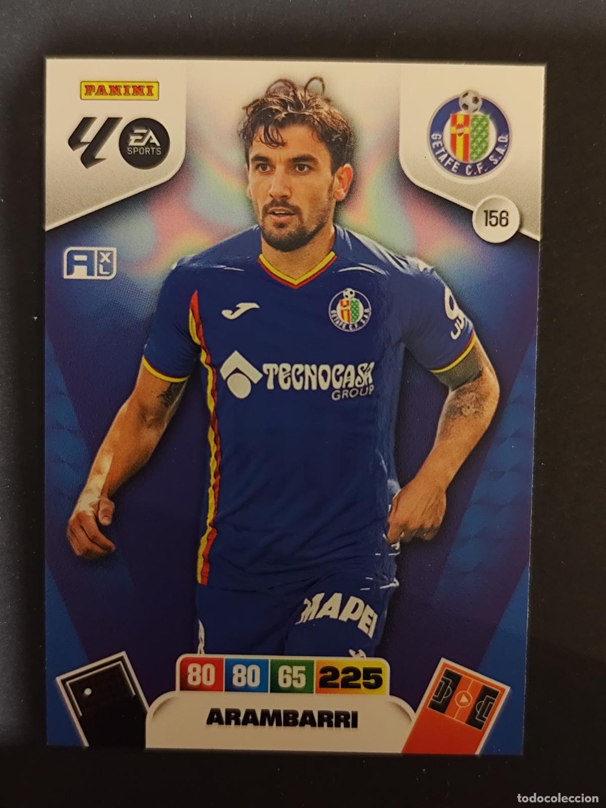 Cromos de F&uacute;tbol: 156 ARAMBARRI GETAFE ADRENALYN 2025 2026 25 26