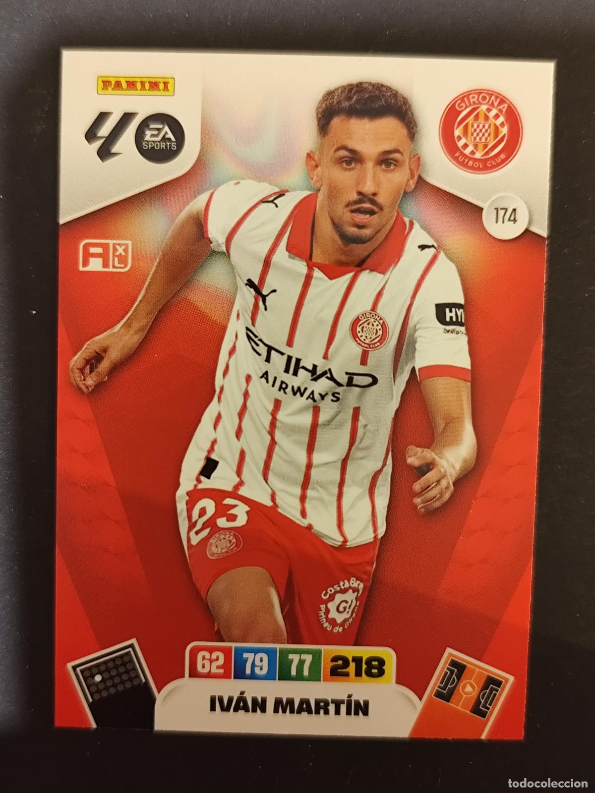 Cromos de F&uacute;tbol: 174 IV&Aacute;N MART&Iacute;N GIRONA ADRENALYN 2025 2026 25 26