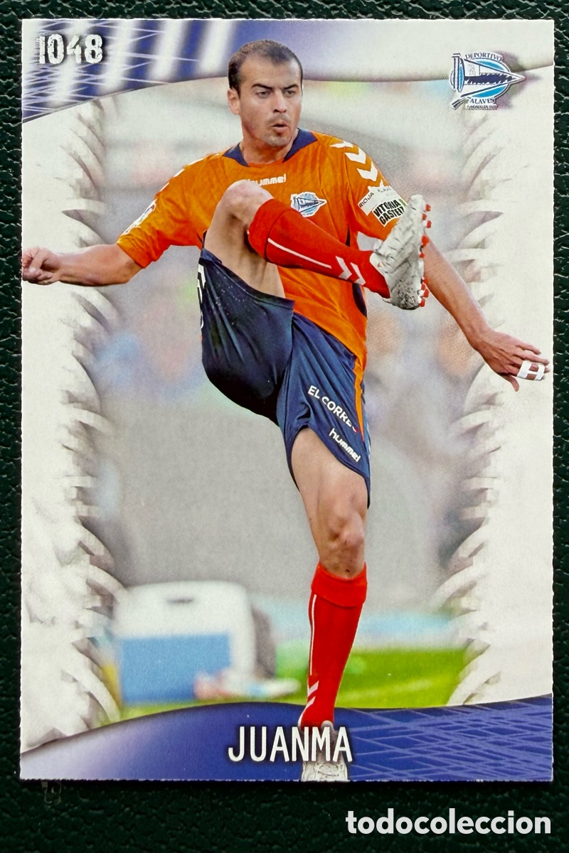 Football Stickers: 1048 JUANMA DEPORTIVO ALAVES FICHAS ALBUM MUNDICROMO 2013 2014 13 14