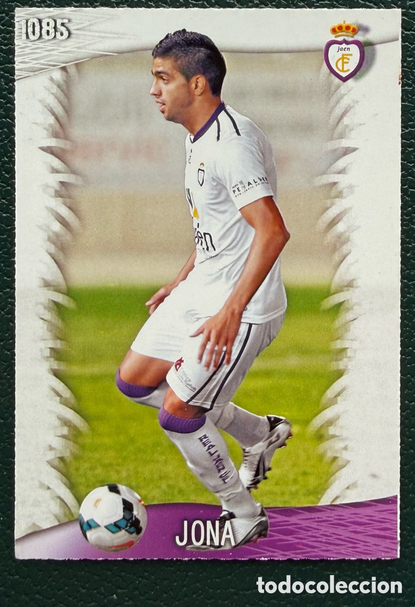 Cartes &agrave; collectionner de Football: 1085 JONA REAL JAEN FICHAS ALBUM MUNDICROMO 2013 2014 13 14
