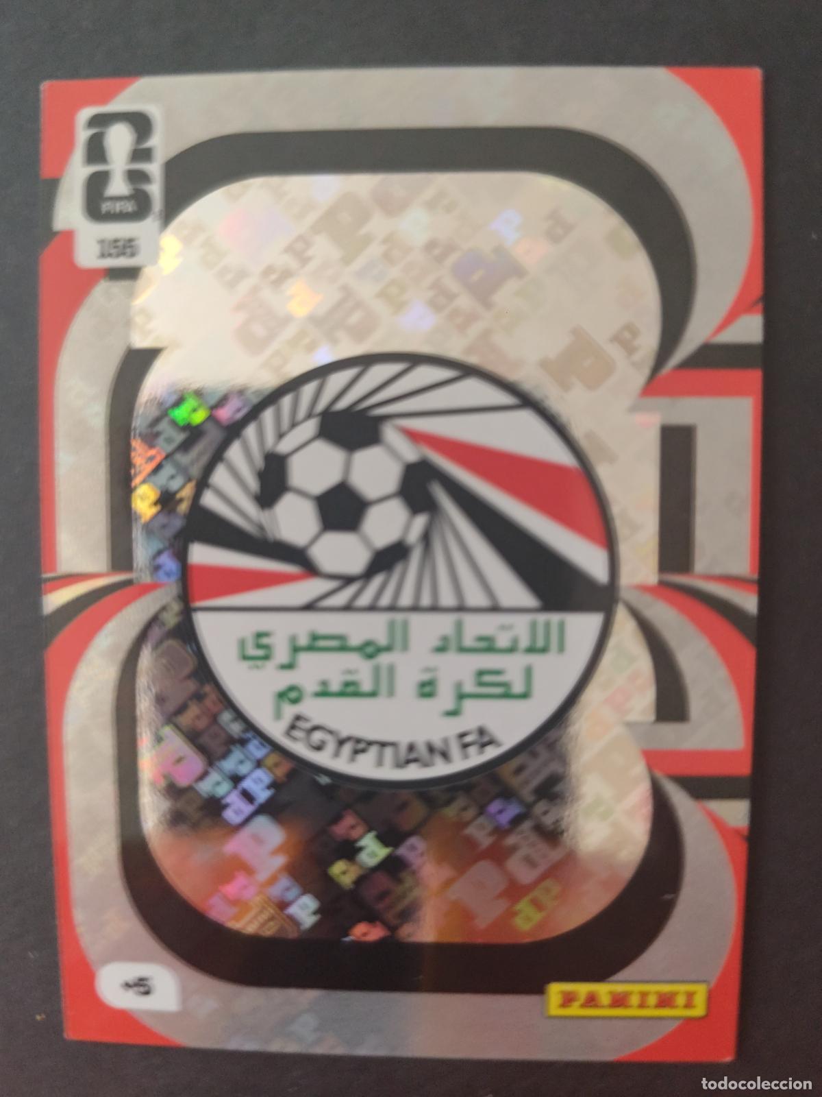Cromos de F&uacute;tbol: 155 ESCUDO EGIPTO ADRENALYN MUNDIAL FIFA WORLD CUP 2026 PANINI
