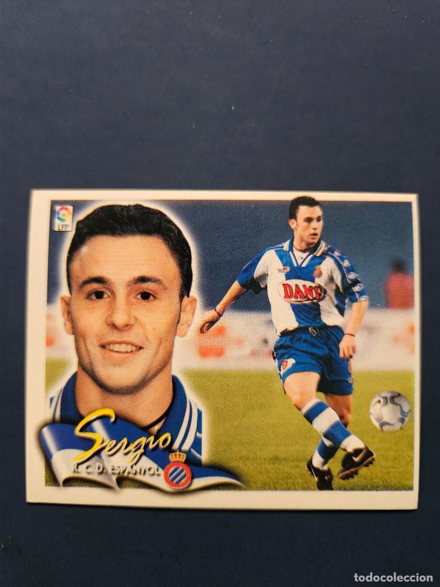 Fu&szlig;ball-Sticker: L1 SERGIO ESPANYOL ESPA&Ntilde;OL LIGA ESTE 00 01 2000 2001 SIN PEGAR NUNCA PEGADO
