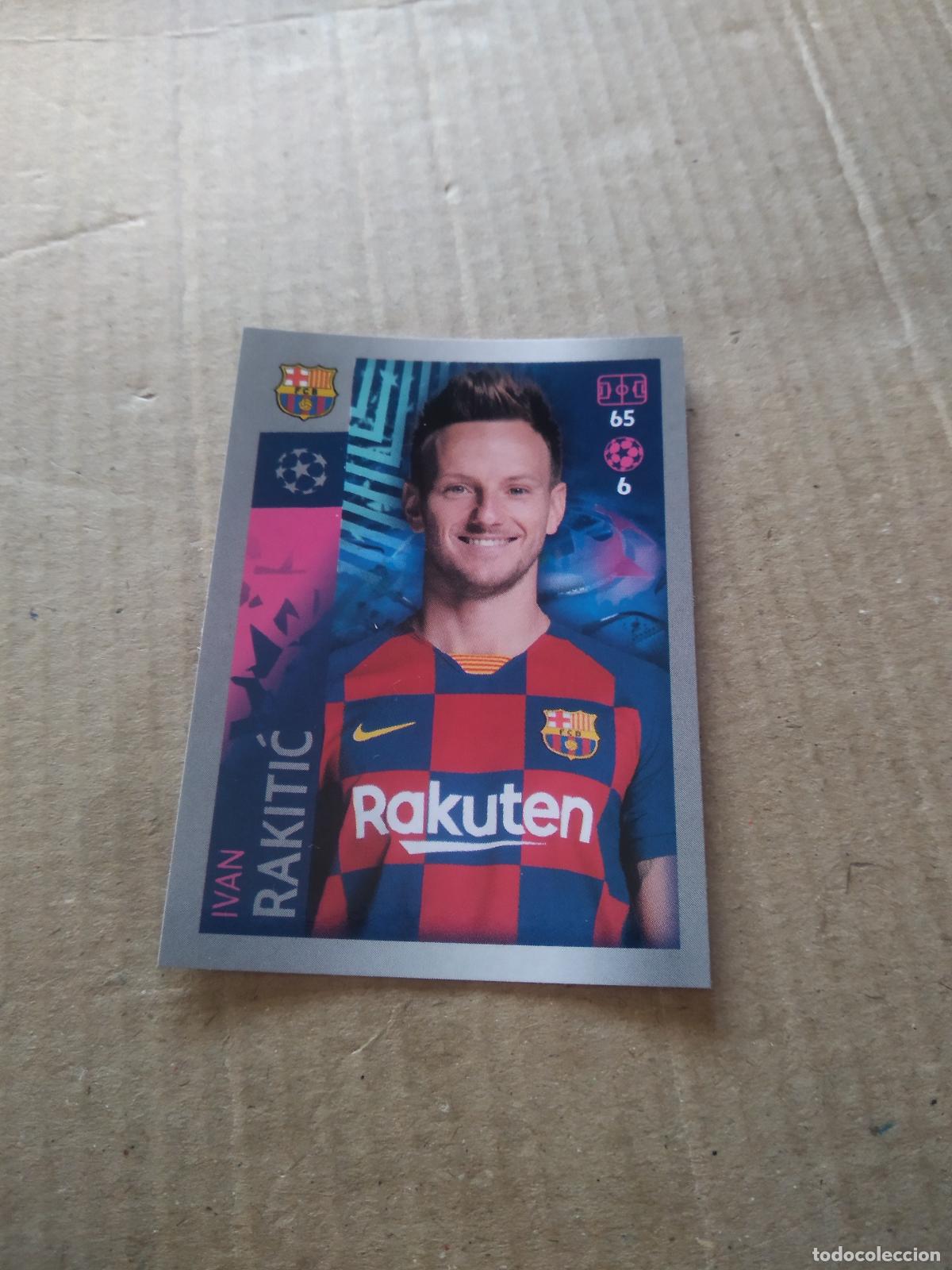 Figurine di Calcio: 55 RAKITIC BARCELONA BAR&Ccedil;A CROMO FUTBOL TOPPS 19-20 UEFA CHAMPIONS LEAGUE 2019-2020