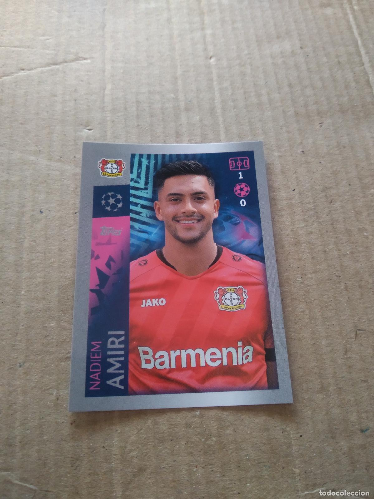 Fu&szlig;ball-Sticker: 70 NADIEM AMIRI BAYER LEVERKUSEN CROMO FUTBOL TOPPS 19-20 UEFA CHAMPIONS LEAGUE 2019-2020
