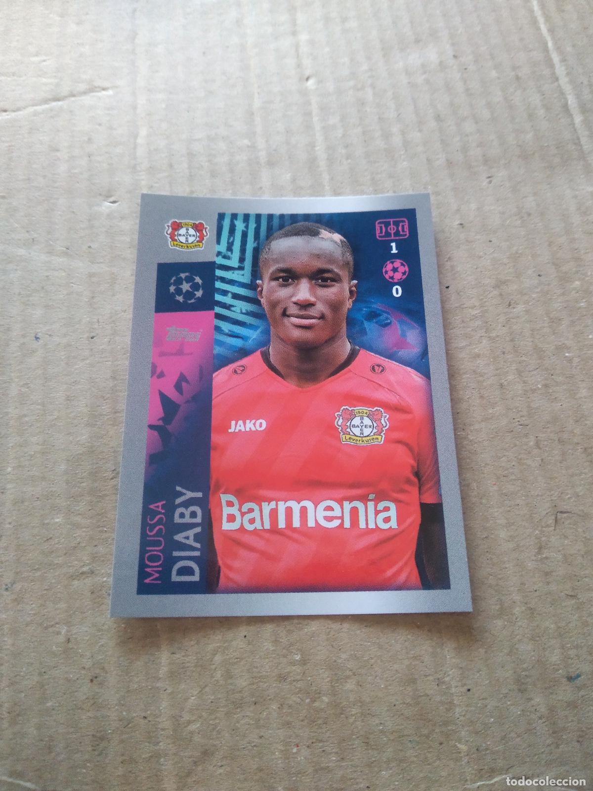 Fu&szlig;ball-Sticker: 73 MOUSSA DIABY BAYER LEVERKUSEN CROMO FUTBOL TOPPS 19-20 UEFA CHAMPIONS LEAGUE 2019-2020