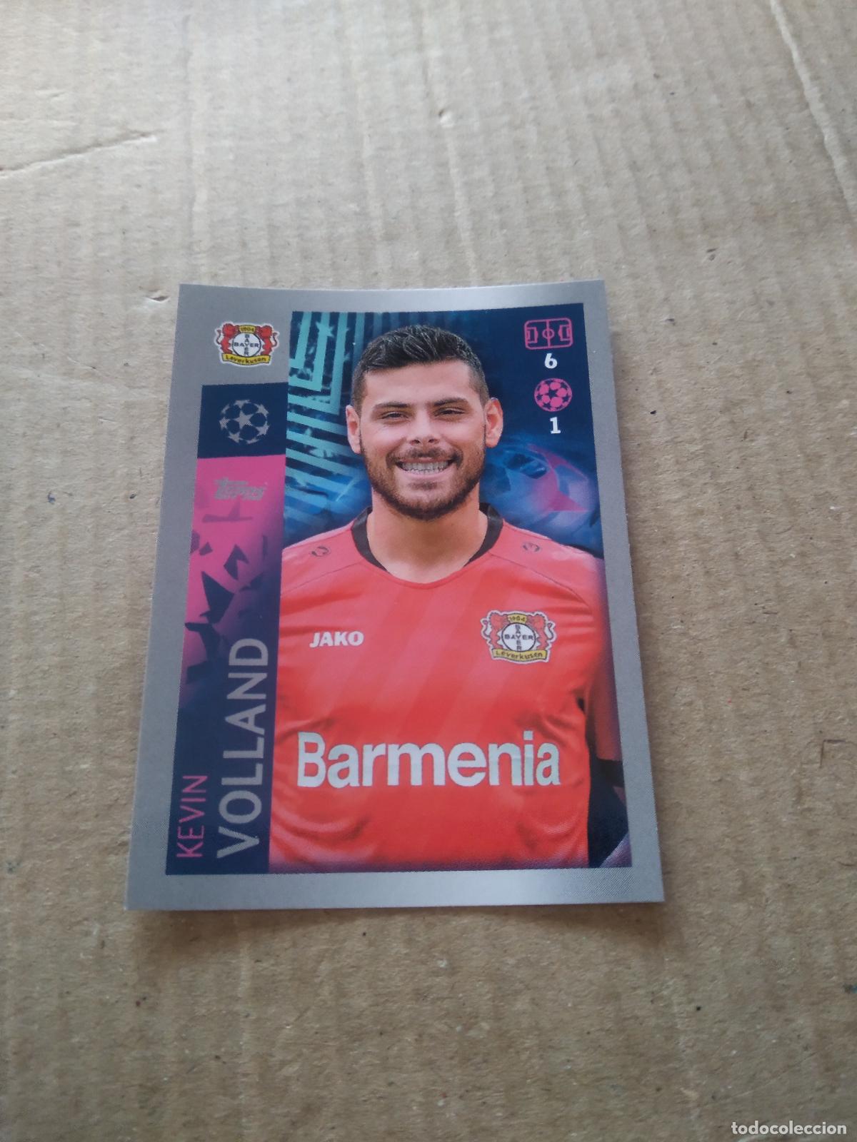 Cromos de F&uacute;tbol: 77 KEVIN VOLLAND BAYER LEVERKUSEN CROMO FUTBOL TOPPS 19-20 UEFA CHAMPIONS LEAGUE 2019-2020