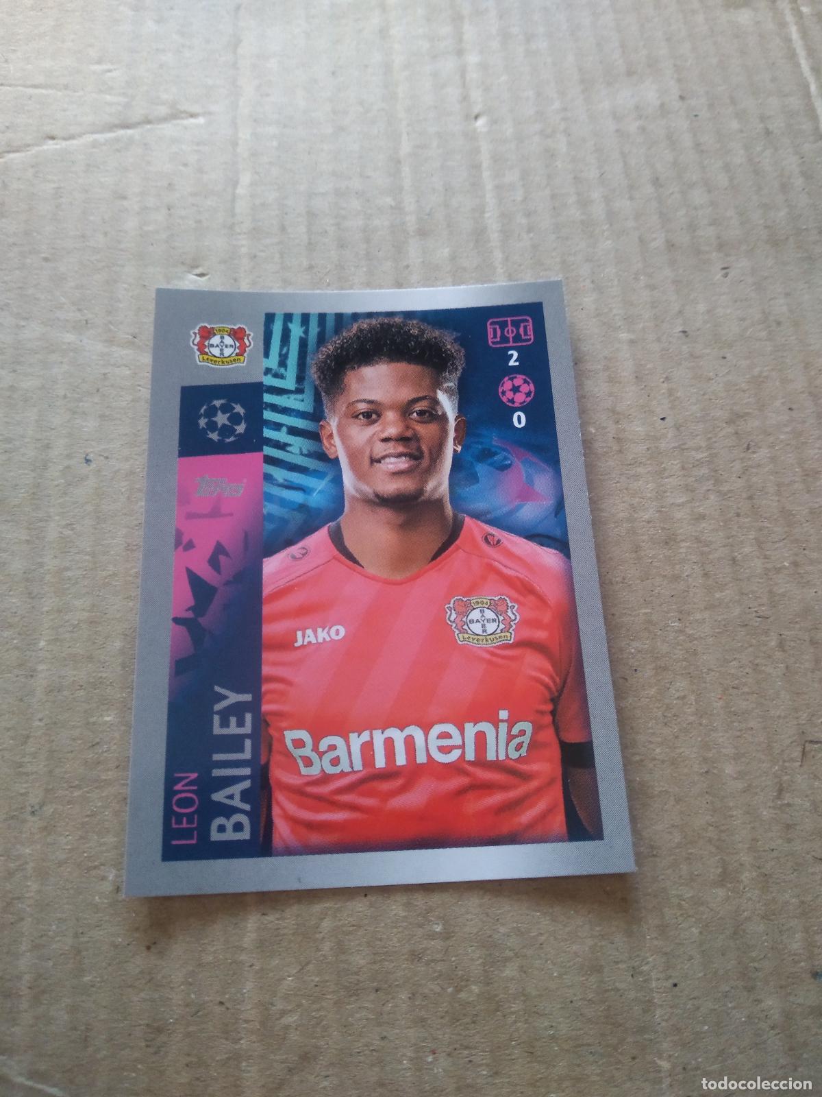 Cromos de F&uacute;tbol: 78 LEON BAILEY BAYER LEVERKUSEN CROMO FUTBOL TOPPS 19-20 UEFA CHAMPIONS LEAGUE 2019-2020