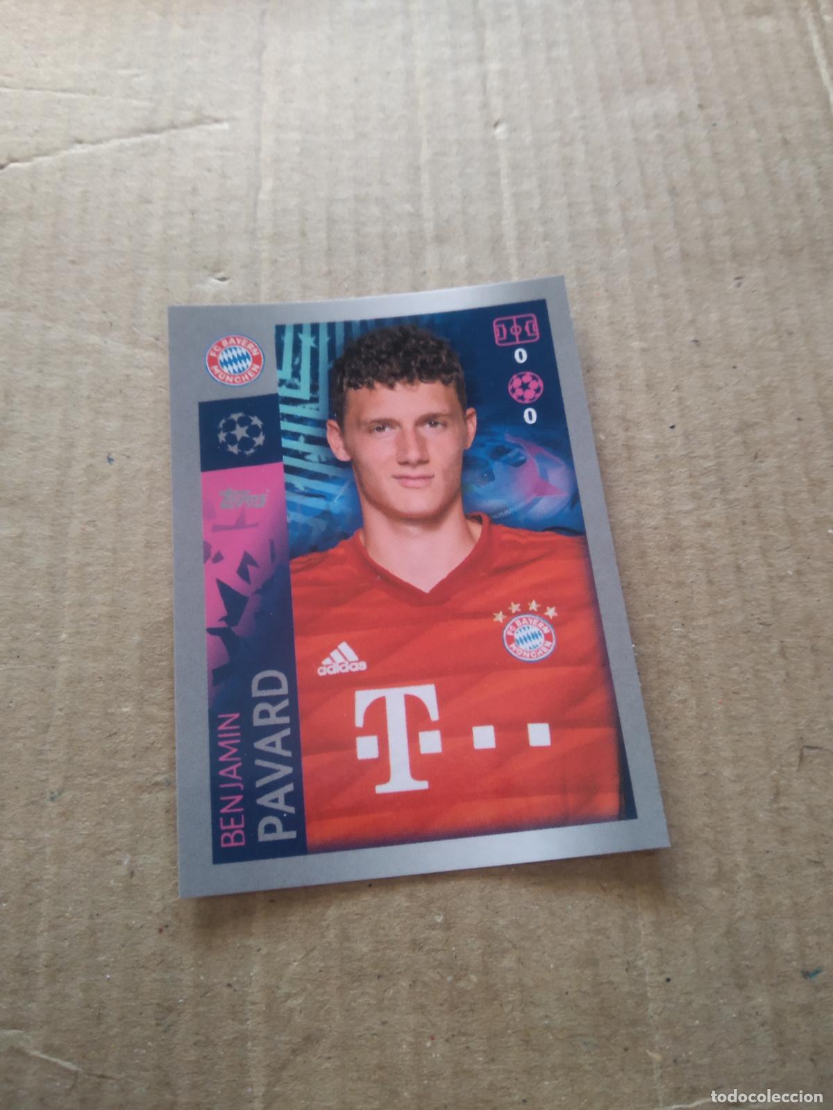 Fu&szlig;ball-Sticker: 86 PAVARD BAYERN MUNICH CROMO FUTBOL TOPPS 19-20 UEFA CHAMPIONS LEAGUE 2019-2020