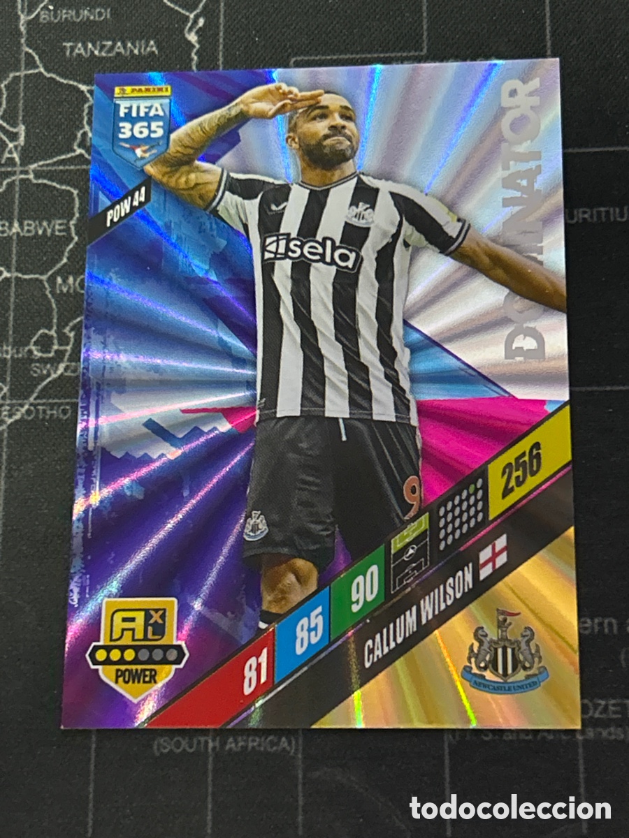 Cromos de F&uacute;tbol: POW 44 CALLUM WILSON (NEWCASTLE) DOMINATOR PANINI ADRENALYN XL FIFA 365 2024 24