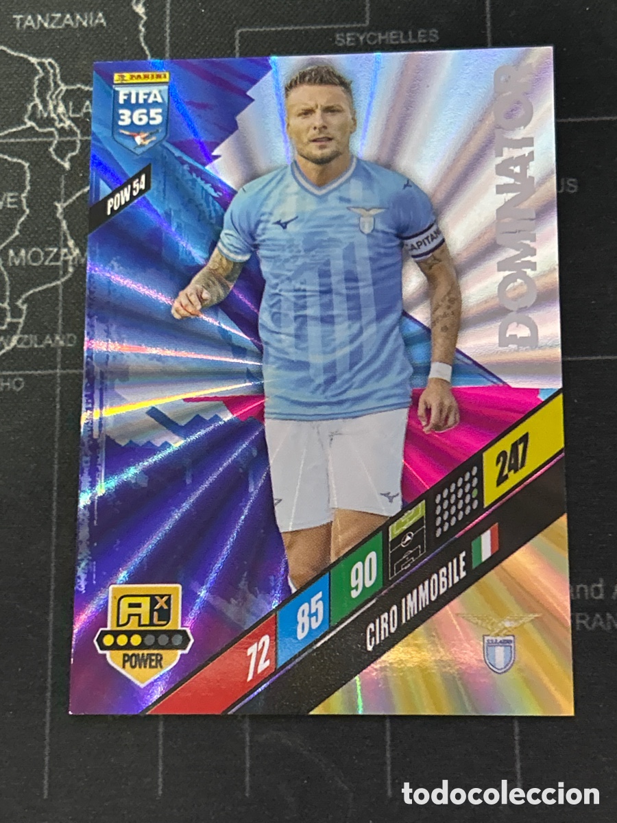 Cromos de F&uacute;tbol: POW 54 CRIO IMMOBILE (LAZIO) DOMINATOR PANINI ADRENALYN XL FIFA 365 2024 24