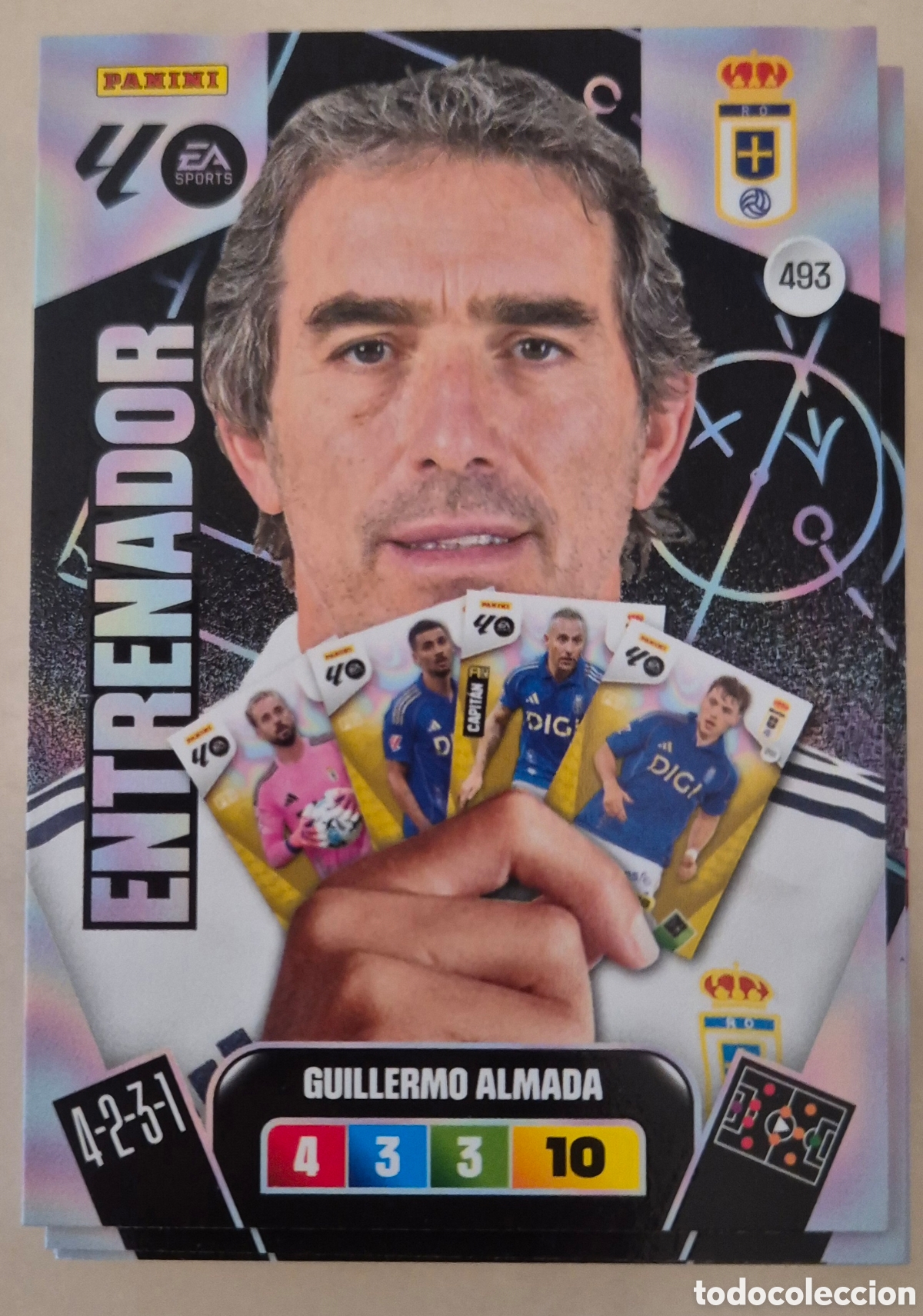 Cromos de Futebol: 493 almada oviedo entrenador adrenalyn 2026