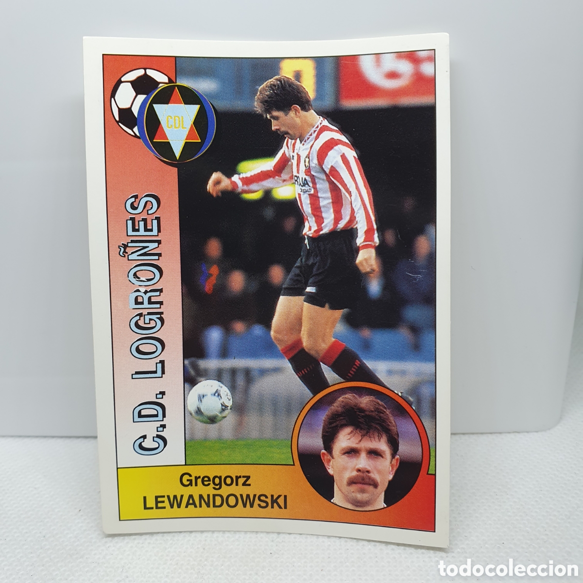 Cromos de F&uacute;tbol: ⚽️ CROMO DE FUTBOL LEWANDOWSKI LOGRO&Ntilde;ES LIGA 94-95 BAR&Ccedil;A PANINI ALBUM - ESTAMPAS ADHESIVAS - CARTAS